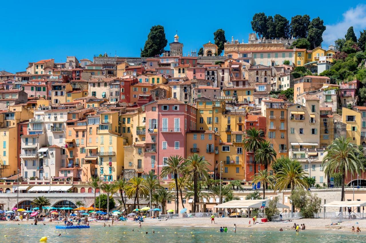 Duplex Des Sablettes Apartment Menton Exterior foto